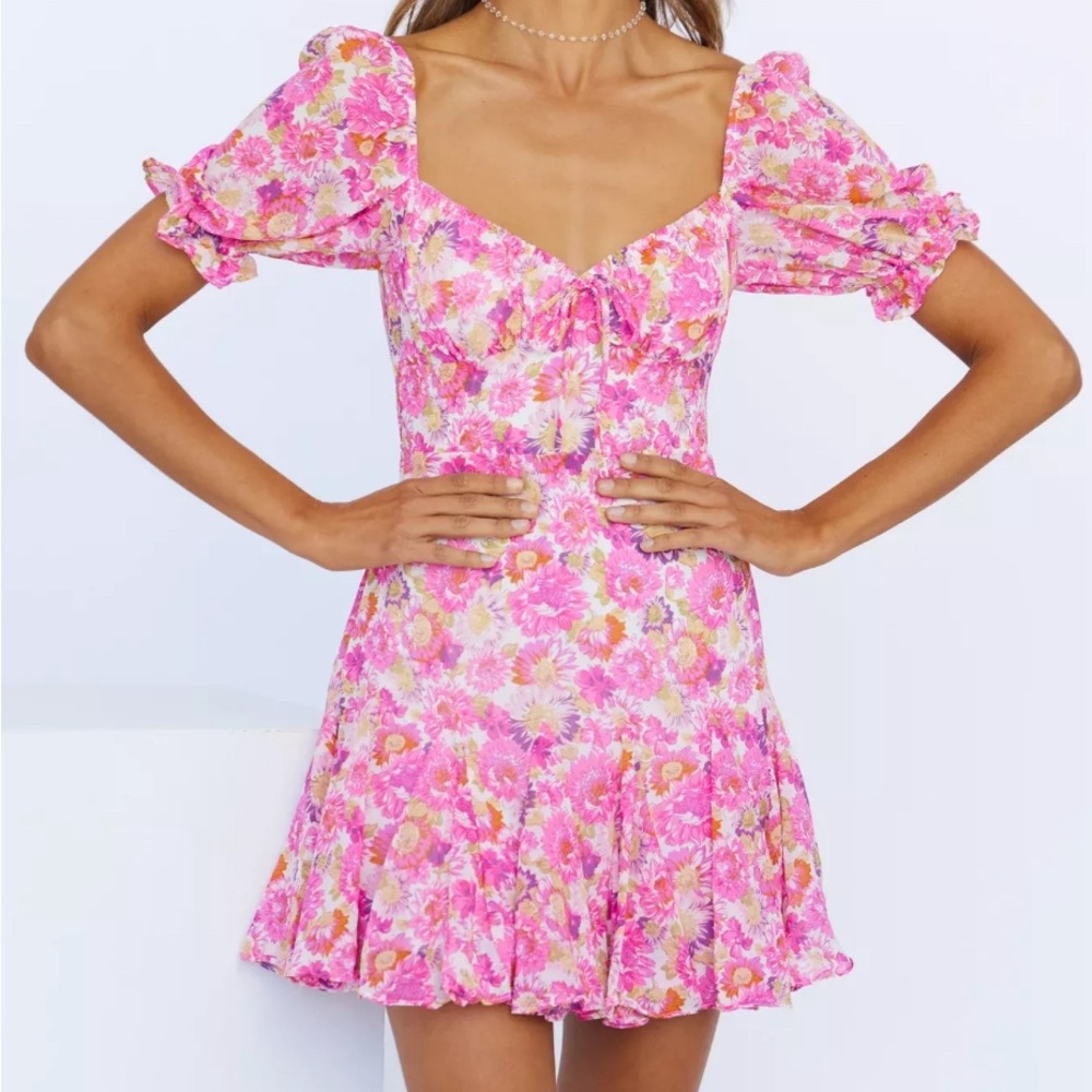 Hello Molly Floral Mini Dress